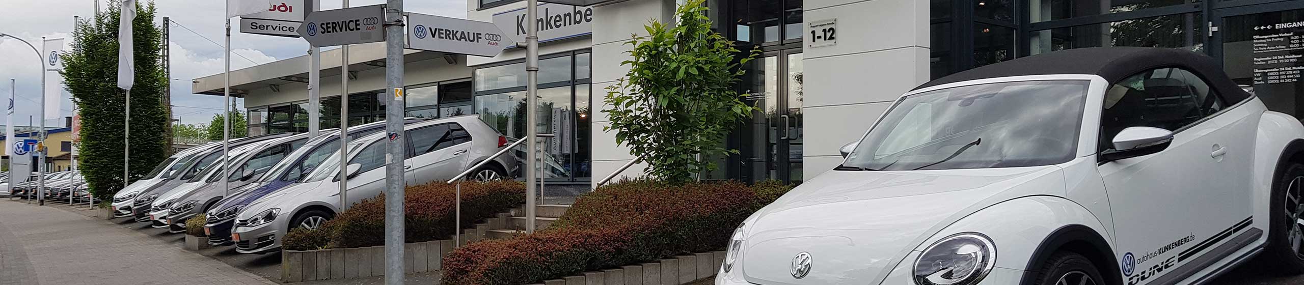 Frontansicht Autohaus Klinkenberg